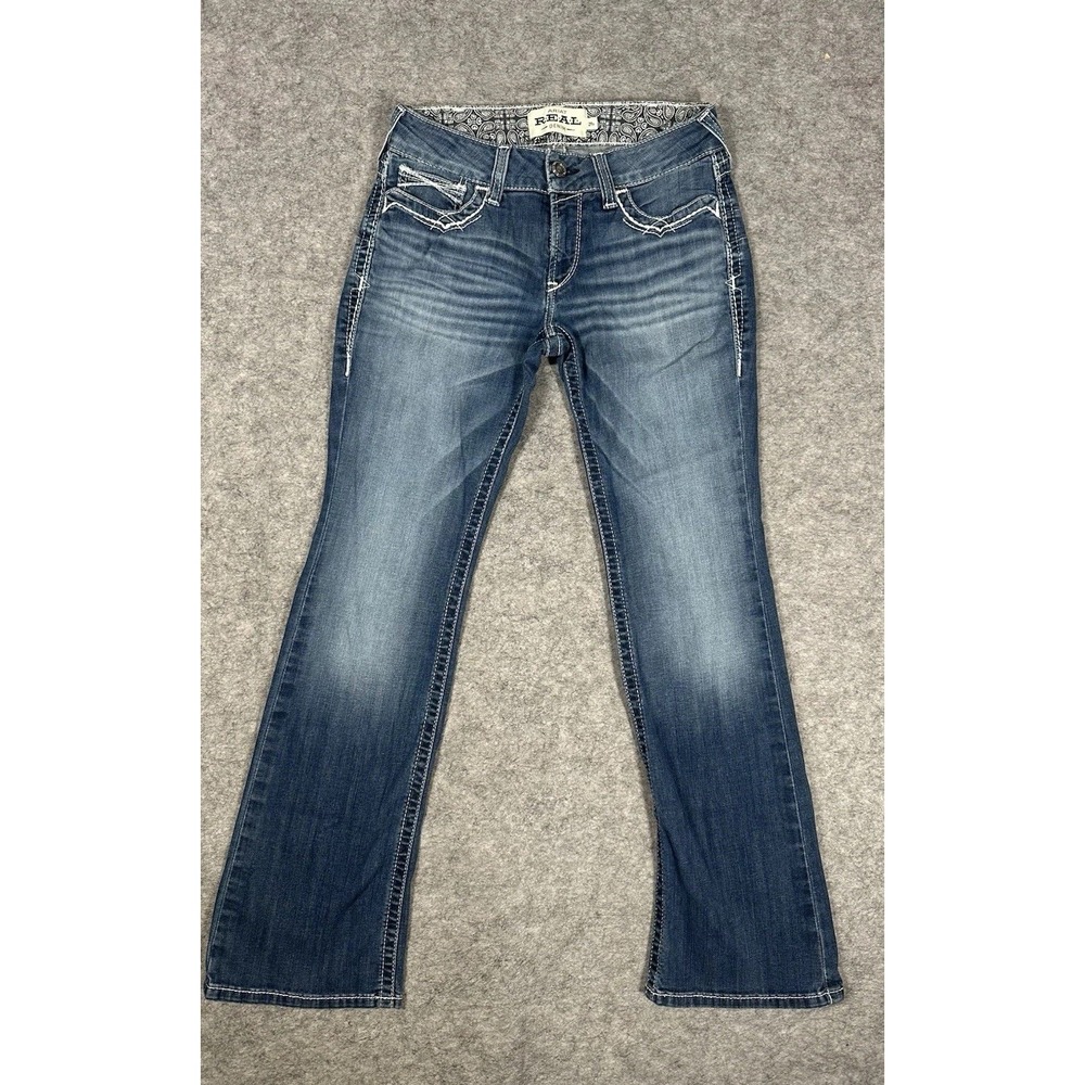 Ariat Real Denim Mid Rise Boot Cut Jeans Women's 29R